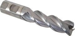 Cleveland - 1" Diam 3 Flute Powdered Metal 0.12" Corner Radius End Mill - USA Tool & Supply
