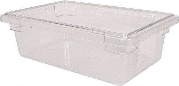 Rubbermaid - Rectangular, Clear Polycarbonate Food Tote Box - 9" High x 18" Wide x 26" Long - USA Tool & Supply