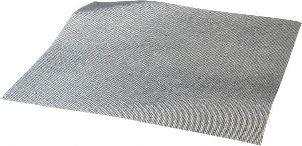 Made in USA - 320 Grit, Silicon Carbide Sanding Sheet - 11" Long x 9" Wide, Extra Fine Grade, Weighted Cloth Backing - USA Tool & Supply