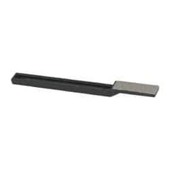 3M - 1-3/4" OAL Fine Sharpener Diamond File - 1/2" Wide, 1-3/4 LOC, Black - USA Tool & Supply