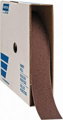 Norton - 2" x 50 Yd 80 Grit Aluminum Oxide Cloth Roll - Medium Grade, J Weighted Backing - USA Tool & Supply