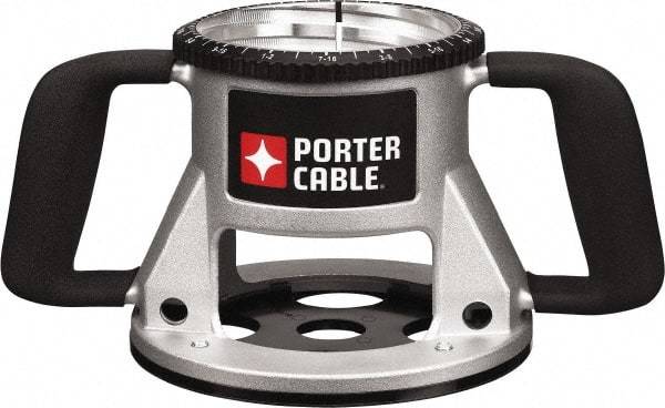 Porter-Cable - 1/2 Inch Collet, 7 Inch Outer Diameter, 7 Inch Height, Router Base - For Use with 75182 or 75192 Motor - USA Tool & Supply