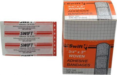 North - 3" Long x 3/4" Wide, General Purpose Self-Adhesive Bandage - Beige, Woven Fabric Bandage - USA Tool & Supply