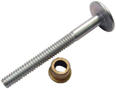 HUCK - Size 10 Button Head Steel Lockbolt Blind Rivet - 0.062" to 5/8" Grip, 0.48 to 0.52" Head Diam, 0.281" Max Hole Diam, 1/8" Length Under Head, 1/4" Body Diam - USA Tool & Supply