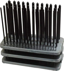 Value Collection - 60 Piece, Transfer Punch Set - Round Shank - USA Tool & Supply