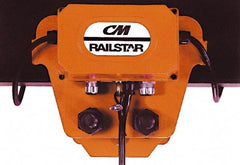 CM - 3 Ton Capacity Motor Driven Trolley - 4" to 7" Flange Width - USA Tool & Supply