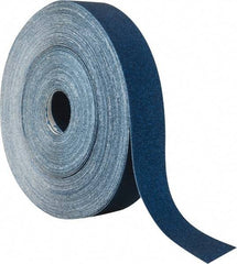 Value Collection - 1-1/2" x 50 Yd 80 Grit Aluminum Oxide Cloth Roll - Medium Grade, J Weighted Backing - USA Tool & Supply