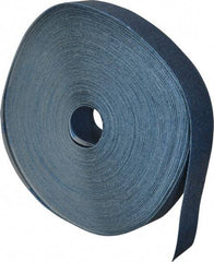 Value Collection - 1-1/2" x 50 Yd 60 Grit Aluminum Oxide Cloth Roll - Medium Grade, J Weighted Backing - USA Tool & Supply
