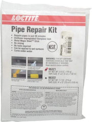 Loctite - 2"x6'" Pipe Fixmastr Pipe Repair Kit - For Onsite Repairs of Cracked Pipes & Damaged Pipe Joints - USA Tool & Supply