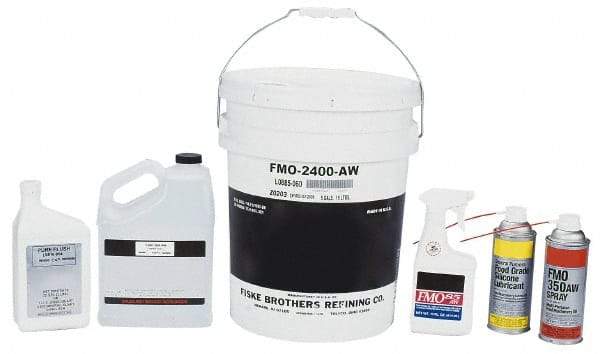 Lubriplate - 5 Gal Pail Mineral Multi-Purpose Oil - SAE 40, ISO 150, 16 cSt at 100°C & 164 cSt at 40°C, Food Grade - USA Tool & Supply