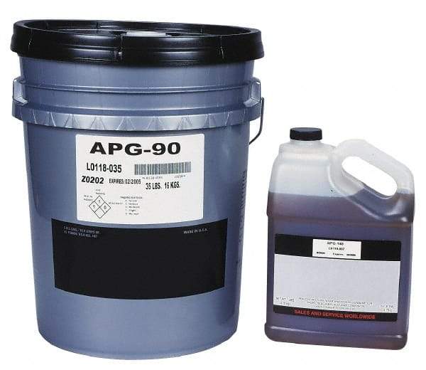 Lubriplate - 5 Gal Pail, Mineral Gear Oil - 152 SUS Viscosity at 210°F, 2220 SUS Viscosity at 100°F, ISO 460 - USA Tool & Supply