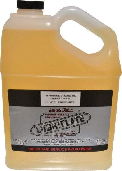 Lubriplate - 1 Gal Bottle Petroleum Oil Hydraulic Oil - SAE 10, ISO 32 - USA Tool & Supply