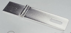 Made in USA - 1.88" Long x 8-3/4" Wide, Hasp - Stainless Steel - USA Tool & Supply