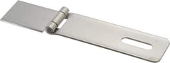 Value Collection - 1-1/2" Long x 6-3/4" Wide, Hasp - Stainless Steel - USA Tool & Supply