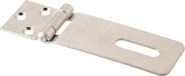 Value Collection - 1-1/2" Long x 4.54" Wide, Hasp - Stainless Steel - USA Tool & Supply