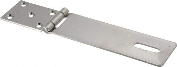 Made in USA - 1.88" Long x 8-3/4" Wide, Hasp - Stainless Steel - USA Tool & Supply