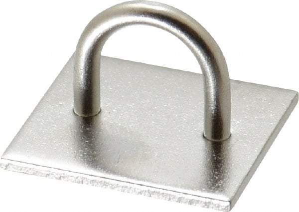 Made in USA - 0.625" High x 1" Wide x 113" Long Hasp Staple - 302/304 Stainless Steel, 0.072" Thick - USA Tool & Supply