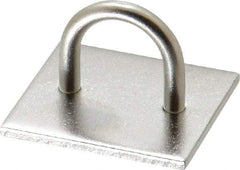 Made in USA - 0.625" High x 1" Wide x 113" Long Hasp Staple - 302/304 Stainless Steel, 0.072" Thick - USA Tool & Supply