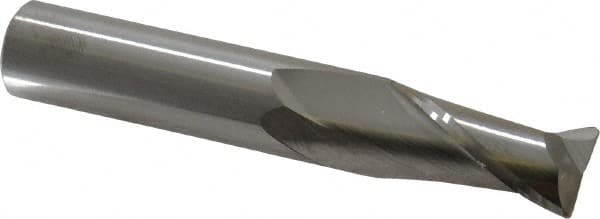 M.A. Ford - 1/2" Diam 2 Flute Solid Carbide 0.03" Corner Radius End Mill - USA Tool & Supply