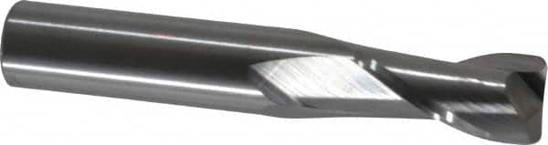 M.A. Ford - 1/2" Diam 2 Flute Solid Carbide 0.06" Corner Radius End Mill - USA Tool & Supply