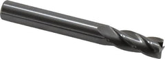 M.A. Ford - 5/16" Diam 4 Flute Solid Carbide 0.015" Corner Radius End Mill - USA Tool & Supply