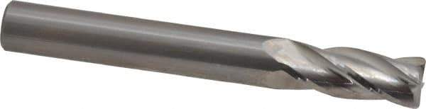 M.A. Ford - 5/16", 4 Flute, Single End, Solid Carbide, 0.03" Corner Radius End Mill - 2-1/2" OAL, 30° Helix, Right Hand Flute, 13/16" LOC, Right Hand Cut - USA Tool & Supply