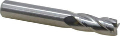 M.A. Ford - 3/8", 4 Flute, Single End, Solid Carbide, 0.015" Corner Radius End Mill - 2-1/2" OAL, 30° Helix, Right Hand Flute, 1" LOC, Right Hand Cut - USA Tool & Supply