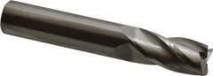 M.A. Ford - 1/2", 4 Flute, Single End, Solid Carbide, 0.02" Corner Radius End Mill - 3" OAL, 30° Helix, Right Hand Flute, 1" LOC, Right Hand Cut - USA Tool & Supply