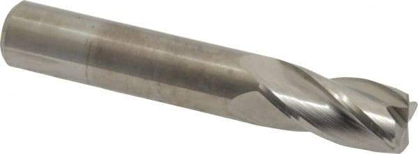 M.A. Ford - 1/2", 4 Flute, Single End, Solid Carbide, 0.06" Corner Radius End Mill - 3" OAL, 30° Helix, Right Hand Flute, 1" LOC, Right Hand Cut - USA Tool & Supply