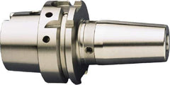 HAIMER - 32mm Hole Diam, HSK100A Taper Shank Shrink Fit Tool Holder & Adapter - 130mm Projection, 44mm Nose Diam, 58mm Clamping Depth, 25,000 RPM - Exact Industrial Supply