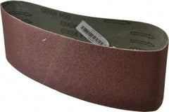 Tru-Maxx - 4" Wide x 24" OAL, 50 Grit, Aluminum Oxide Abrasive Belt - Aluminum Oxide, Coarse, Coated, X Weighted Cloth Backing - USA Tool & Supply