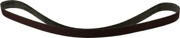 Tru-Maxx - 1" Wide x 42" OAL, 220 Grit, Aluminum Oxide Abrasive Belt - Aluminum Oxide, Very Fine, Coated, X Weighted Cloth Backing - USA Tool & Supply