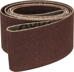 Tru-Maxx - 1" Wide x 42" OAL, 240 Grit, Aluminum Oxide Abrasive Belt - Aluminum Oxide, Very Fine, Coated, X Weighted Cloth Backing - USA Tool & Supply