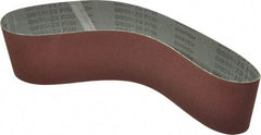 Tru-Maxx - 4" Wide x 36" OAL, 150 Grit, Aluminum Oxide Abrasive Belt - Aluminum Oxide, Very Fine, Coated, X Weighted Cloth Backing - USA Tool & Supply