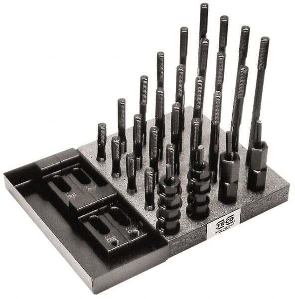 TE-CO - T-Nut & Stud Kits Stud Thread Sizes: 1-8 Number of Pieces: 41 - USA Tool & Supply