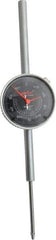 Value Collection - 2" Range, 0-100 Dial Reading, 0.001" Graduation Dial Drop Indicator - 2.28" Dial, Revolution Counter - USA Tool & Supply