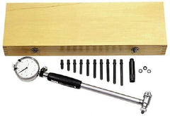 Value Collection - 6 Anvil, 10 to 16" Dial Bore Gage - 0.0005" Graduation, 16" Gage Depth - USA Tool & Supply