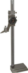 Value Collection - 12" Stainless Steel Dial Height Gage - 0.001" Graduation, Dial Display - USA Tool & Supply