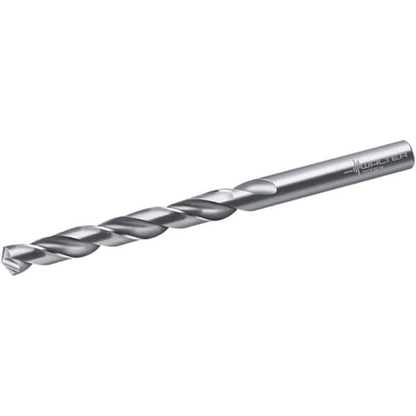 Walter-Titex - 12mm 130° Cobalt Jobber Drill - Bright Finish, Right Hand Cut, Spiral Flute, Straight Shank, 151mm OAL, VA Point - USA Tool & Supply