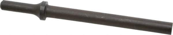 Value Collection - 1/2" Head Width, 6-1/2" OAL, Blank Chisel - Round Shank, Steel - USA Tool & Supply