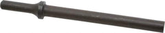 Value Collection - 1/2" Head Width, 6-1/2" OAL, Blank Chisel - Round Shank, Steel - USA Tool & Supply