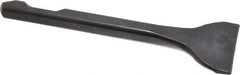 Value Collection - 2" Head Width, 7" OAL, 1/2" Shank Diam, Floor Scraper Chisel - Round Shank, Steel - USA Tool & Supply