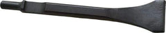 Value Collection - 1-3/8" Head Width, 7" OAL, 5/32" Shank Diam, Angle Chisel - Round Shank, Steel - USA Tool & Supply