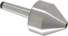 Interstate - MT3 Taper Shank, 3.07" Head Diam Live Center - 3.03" Head Length, 0.71" Point Diam, 1.65" Point Len, 396.83 Lb Max Workpc, 6.77" OAL, Bull Nose Point - USA Tool & Supply