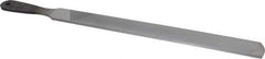 Nicholson - 12" Long, Hand American-Pattern File - Single, Double Cut, Handle - USA Tool & Supply