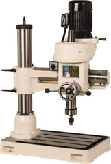 Vectrax - 38-1/2" Swing, Step Pulley Drill Press - 5 Speed, 1-1/2 hp, Single Phase - USA Tool & Supply