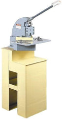 Enco - Metal Cutting & Forming Machine Stands For Use With: 4 Ton Hand Notcher Length (Inch): 22 - USA Tool & Supply