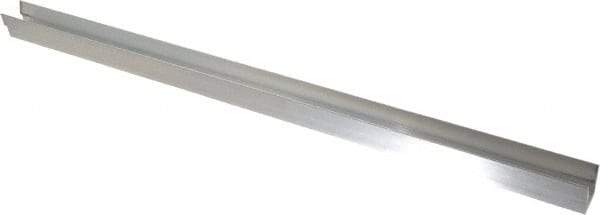 Mitee-Bite - 20" OAL 1" Width, Aluminum, Wedge Clamp Stock - Channel Shaped - USA Tool & Supply