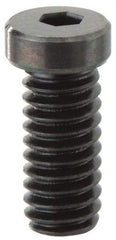 Mitee-Bite - 5/16-18, 1/2" Length, Stainless Steel, Black Oxide Finish, Cam Clamp Screw - Use with Mitee-Bite Fixture Clamps - USA Tool & Supply