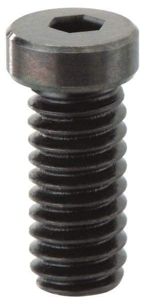 Mitee-Bite - 8-32, 3/8" Length, Carbon Steel, Black Oxide Finish, Cam Clamp Screw - Use with Mitee-Bite MB-2 - USA Tool & Supply